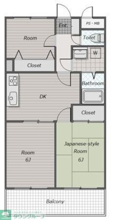 ストークマンション藤間の物件間取画像